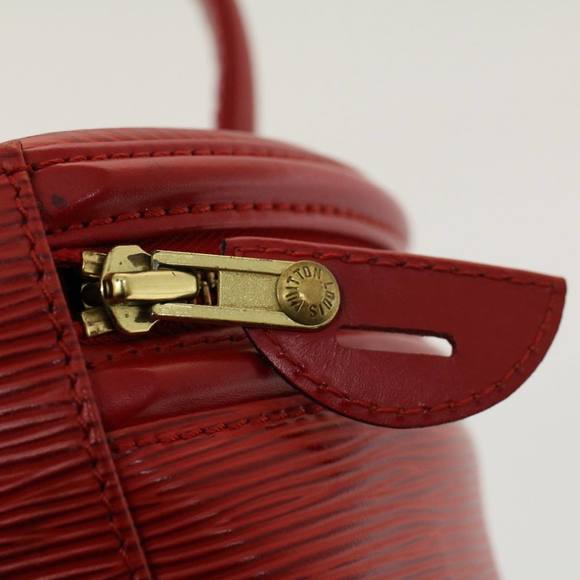 LOUIS VUITTON Epi Cannes Hand Bag Red M48037 LV Auth ar10019B - Picture 9 of 16